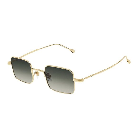 NEW GUCCI UNISEX SUNGLASSES GUCCI GG1813S 001 GOLD/GREY GRADIENT EYEWEAR - Picture 1 of 3